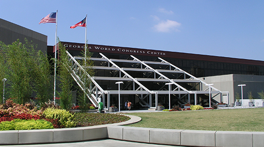 The Georgia World Congress Center Contiguous Exhibition Facility, Atlanta GA